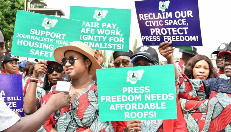 Grace Ike Advocates for Press Freedom and Better Conditions for Journalists on Workers’ Day