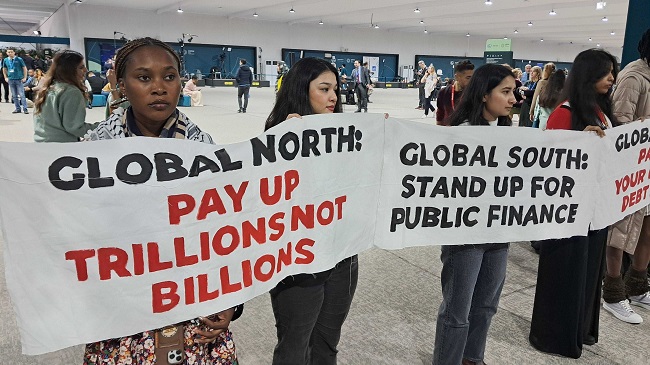 “Draw the Line” Global Movement Urges Rights, Jobs & Justice, Calls Out Fossil Fuel & Genocide Injustice